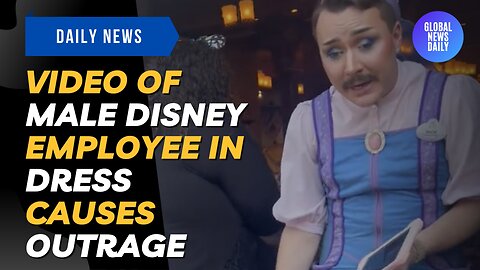 Video of Male Disney Employee in Dress Causes Outrage