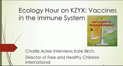 Vaccines in the Immune System (60 min)