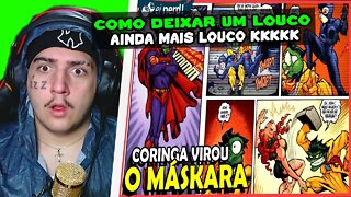 CORINGA COLOCOU A MASCARA DO MÁSKARA: VEJA COMO FOI | REACT // LÉO MURIEL