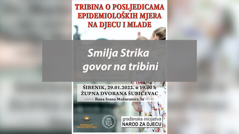 Tribina Šibenik 29.01.2022. Smilja Strika