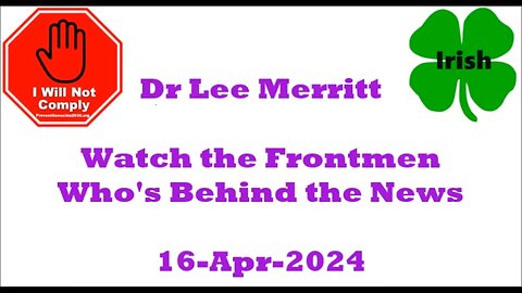 Dr Lee Merritt Watch the Frontmen 16-Apr-2024