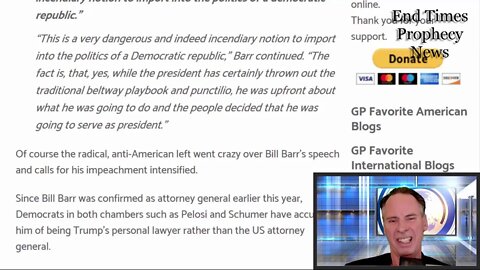 🔴👀🔴 Did AG William Barr just give us a Warning what is to come?