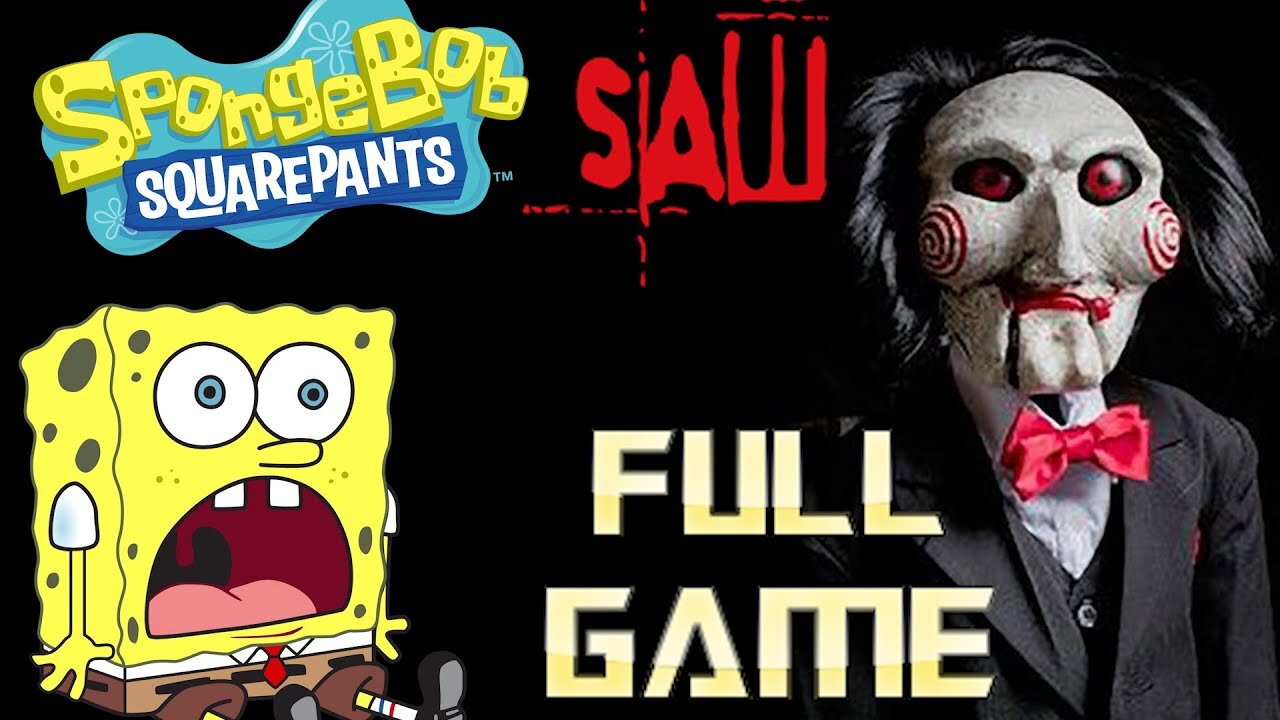 SpongeBob - Saw Game | Full Game Walkthrough (No Commentary) | Game Play  Zone