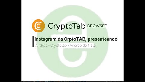 Airdrop - CryptoTab - Instagram