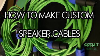 How To Make Custom Speaker Cables