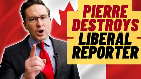 Pierre Poilievre SCHOOLS Liberal Reporter On Carbon Tax