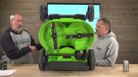 Crazy 2 Blade "WIDE" Lawn Mower