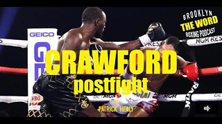 THE WORD - TERENCE CRAWFORD - POSTFIGHT