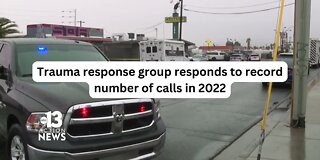 Trauma response group responds to record number of calls in 2022