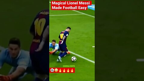 Magical Lionel Messi Made Football Easy #shorts