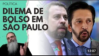 BOULOS está na FRENTE no 1o TURNO em SÃO PAULO, mas RICARDO NUNES ganha no 2o: O DILEMA do BOLSONARO