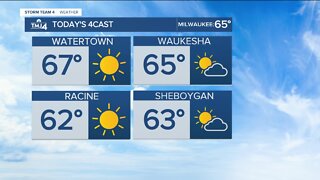 Southeast Wisconsin weather: Sunny skies with highs in the 60s Monday
