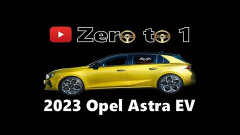 2023 @Opel pel Astra EV @NEFFEX