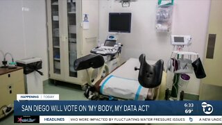 San Diego will vote on 'My Body, My Data Act'