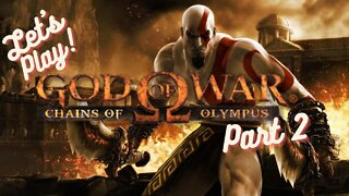 Let's Play - God of War: Chains of Olympus Part 2 | Charin