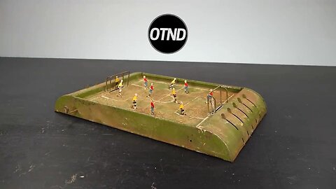 Restoration Oldest Antique Metal Football Stadium - Amazing Skills