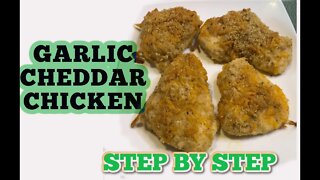 GARLIC CHEDDAR CHICKEN Breast (Baked Chicken)