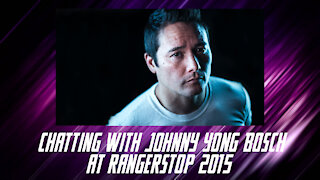 Chatting with Johnny Yong Bosch At Ranger Stop 2015 | Airlim