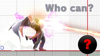 Super Smash Bros. Ultimate - Who Can Dodge Kazuya's DOWN-ANGLED Devil Blaster by Crouching?