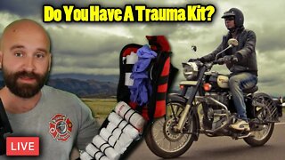 🔴 Motorcycle Crash REVIEWS! & How To Create Your Own Motorcycle First Aid Kit
