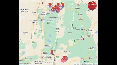 Numerous Iron Dome interceptions reported over northern Israel, following sirens