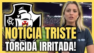 BOMBA NESSE DOMINGO! ESSA CHOCOU A TORCIDA! NOTÍCIAS DO VASCO