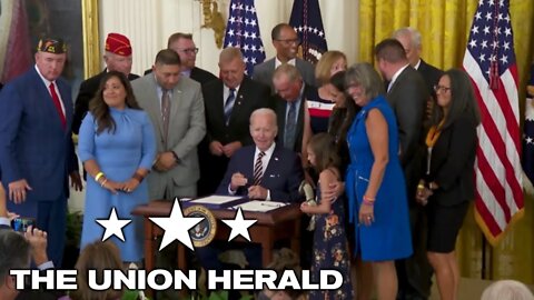 President Biden Delivers Remarks and Signs the Honoring Our PACT Act Into Law