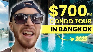 I Moved Into an "INSANE" Condo in Bangkok [Less Than You Think]