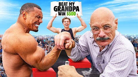 Beat My Grandpa To Win $500.