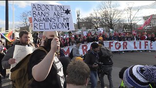 Pro-Abortion Protestors: 'Give It Anesthesia and Suck It Out' | MRCTV on the Street