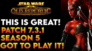 SWTOR NEWS | Patch 7.3.1 Is Now Live! New Season and NO COMPS!!!!