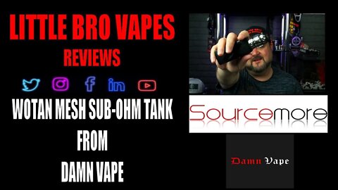 WOTAN MESH SUB OHM TANK FROM DAMN VAPE