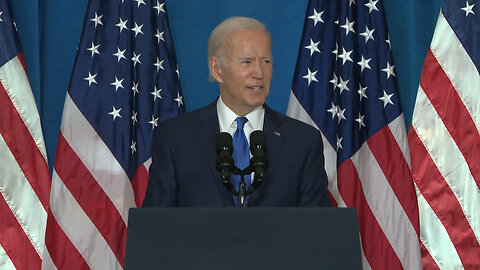 President Biden cautions against the 300 or more 'election deniers' on the ballot