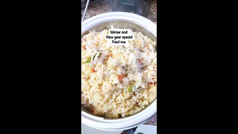 winter special fried rice recipe at home 🏡🤤