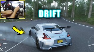 Nissan 370Z Nismo 2010 Forza Horizon 4 Drift gameplay Logitech g29