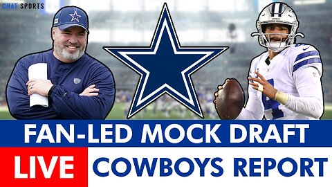 Dallas Cowboys Report Live - Rumors, News, Cut Candidates And Fan-Led Mock Draft