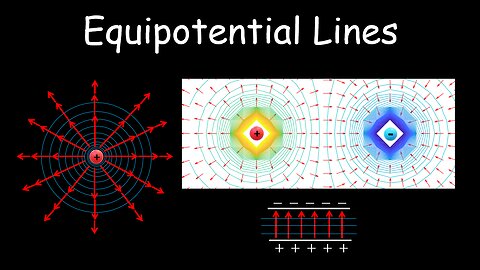 Equipotential Lines, Electrostatics - Physics