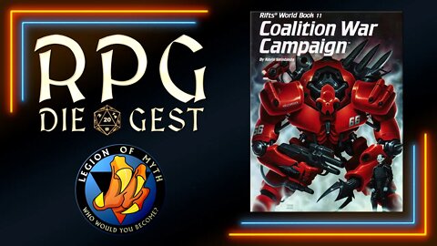 [#29-1] - RIFTS World Book 11: Coalition War Campaign - (Palladium Books Megaverse)