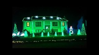 Home uses over 33,000 lights to showcase incredible light display