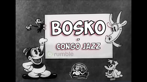 Bosko | Congo Jazz | Classic Cartoons & Short Films