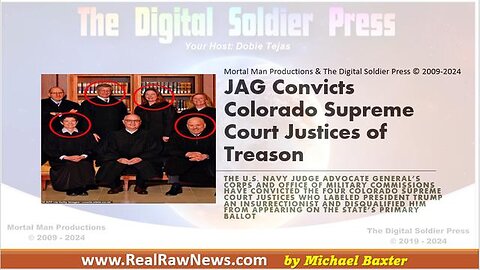 JAG Convicts All 4 Colorado Supreme Court Justices of Treason