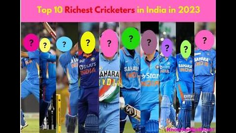 Top 10 Richest Cricketers in India in 2023|| Indian cricketer