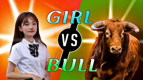 Brave Girl And Bull fighting | mot watch scene ever | Bull fighting championship | Gaming