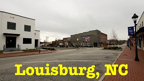 I'm visiting every town in NC - Louisburg, NC - Walk & Talk