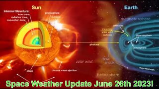 Space Weather Update Live With World News Report Today June 26th 2023!