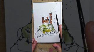 Easy Watercolour Sketching Tutorial - You can do this too!