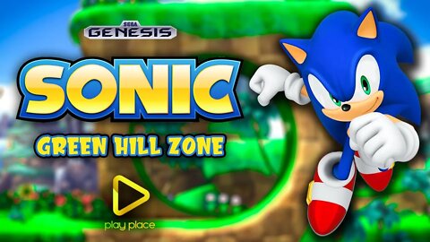 Sonic the Hedgehog - Sega Genesis / Green Hill Zone