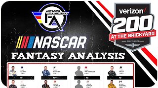 NASCAR Fantasy Analysis for Indy Road Course