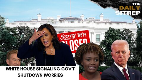 White House Signaling Government Shutdown Worries