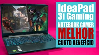 Ideapad 3i Gaming Notebook GAMER BARATO 2021 CUSTO BENEFICIO para comprar em 2021